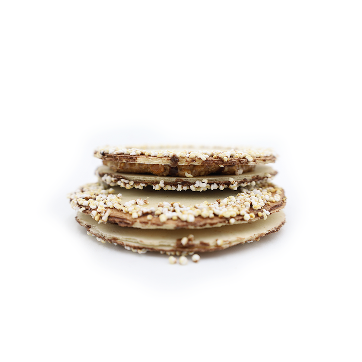 Oblea Vainilla Rellena de Almendra