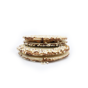 Oblea Vainilla Rellena de Almendra