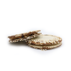 Oblea Vainilla Rellena de Almendra