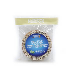 Oblea Vainilla Rellena Natural